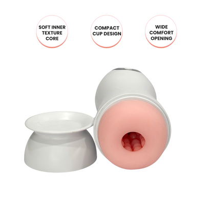 DeepPulse Pro Voice-Activated Vibrating Male Masturbator Cup