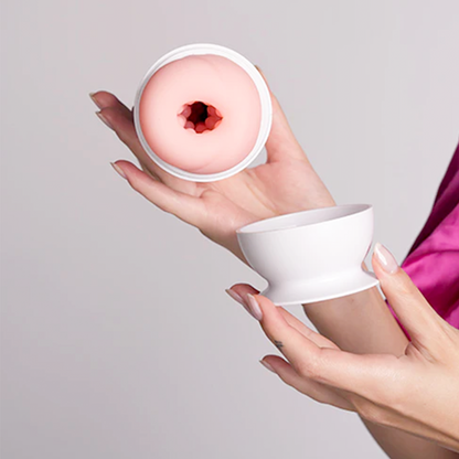 DeepPulse Pro Voice-Activated Vibrating Male Masturbator Cup